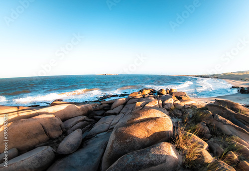 beach and rocks