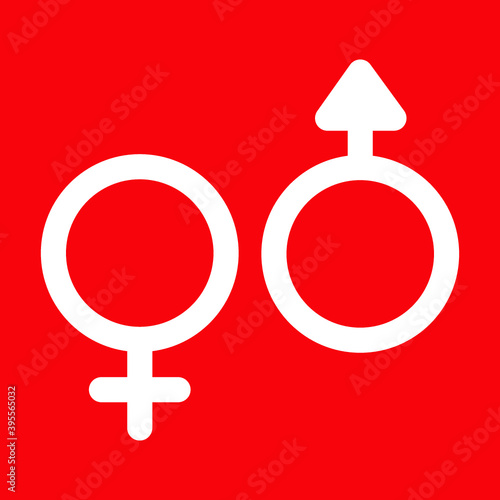 Sex logo icon symbol template design