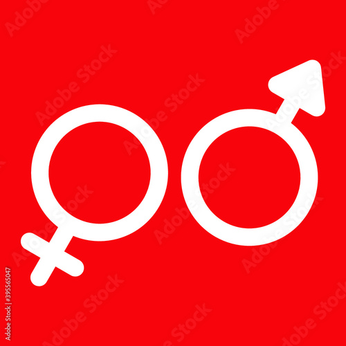 Sex logo icon symbol template design
