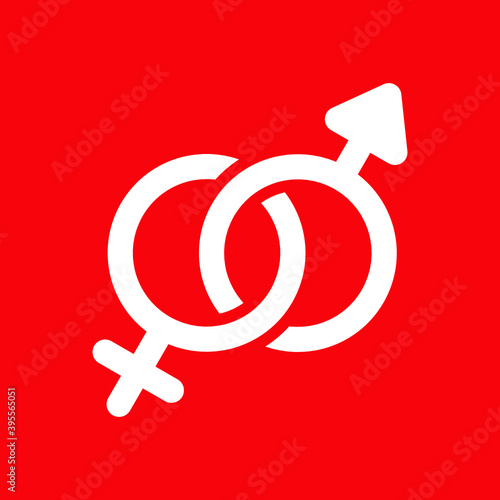 Sex logo icon symbol template design