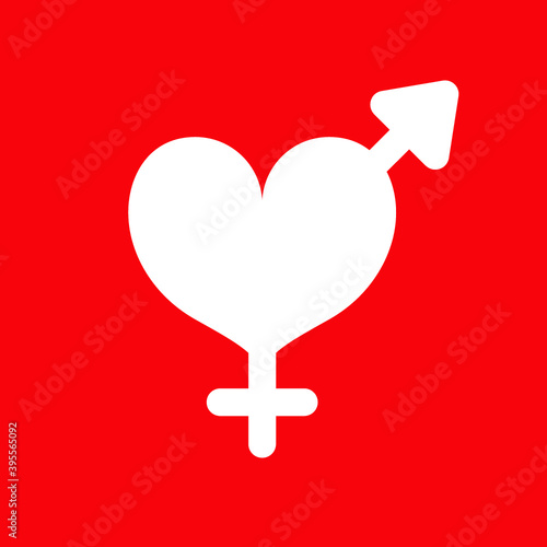 Sex logo icon symbol template design