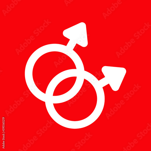 Sex logo icon symbol template design