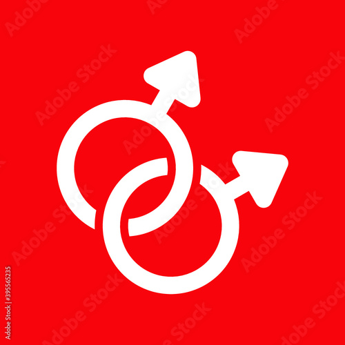 Sex logo icon symbol template design