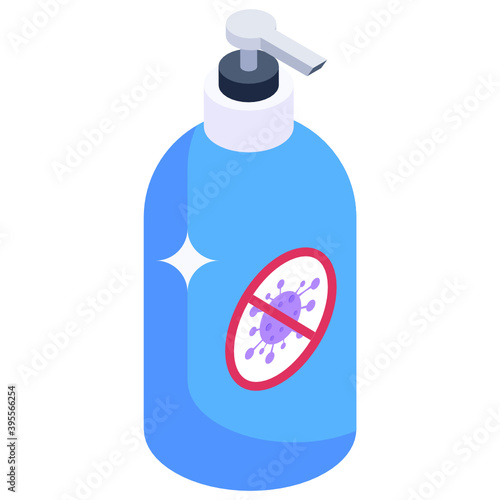 
Trendy editable vector of chemical bottle, editable icon 
