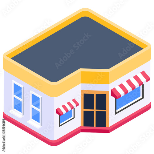 
Medical store icon, editable vector of dispensary
