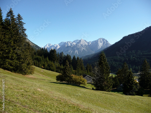 Pfuitjochl mountain in Tyrol, Austria