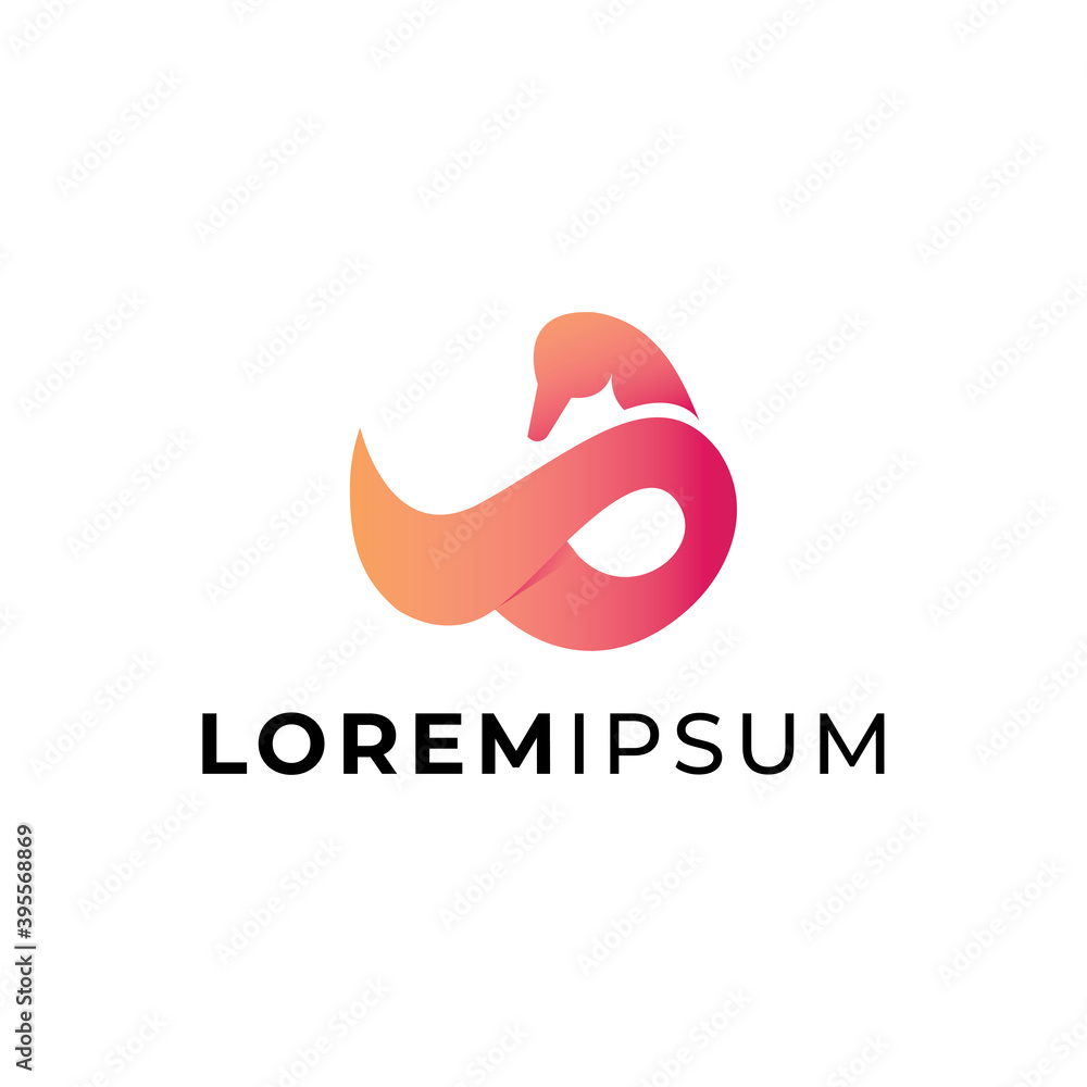 Red Duck logo design Red Duck logo design