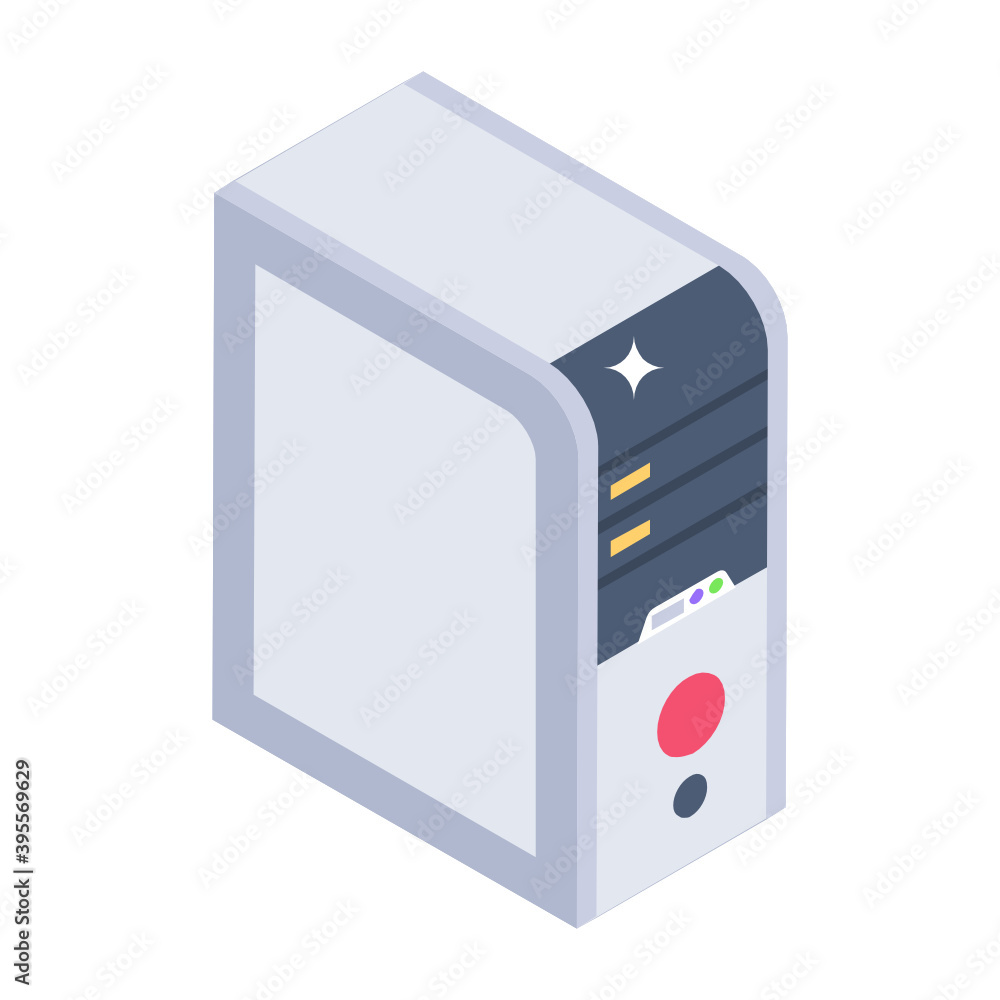 Cpu icon in isometric design, central processing unit
Cpu icon in isometric design, central processing unit