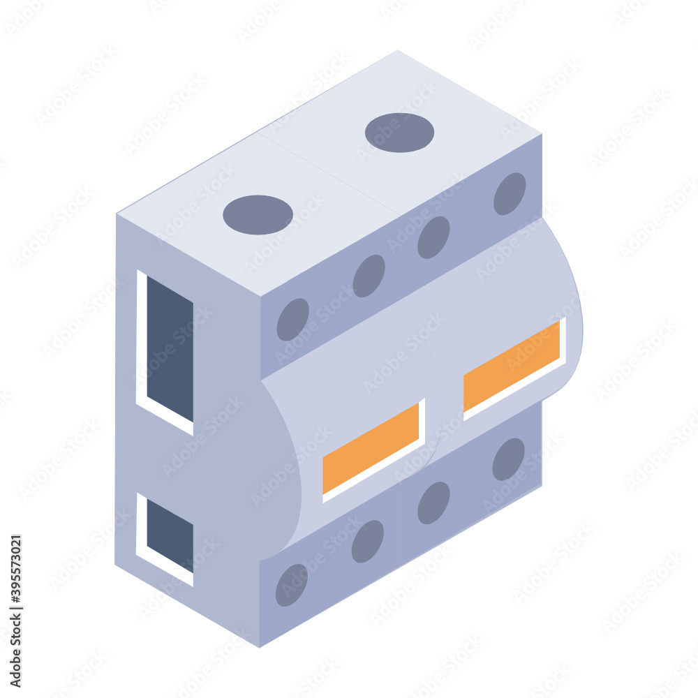 Electric buttons icon in isometric design, vector style of switch buttons
Electric buttons icon in isometric design, vector style of switch buttons