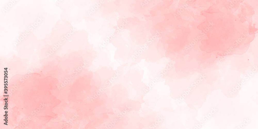 Pink watercolor background, grunge abstract background, and texture strokes
