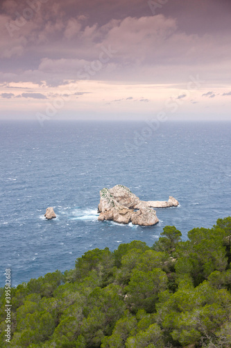 Islote Ses Margalides.Santa Agnès de Corona.Es Amunts.Ibiza.Balearic islands.Spain. photo