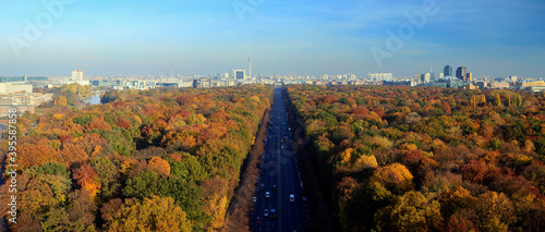 Canvas Print Berlin im Herbst