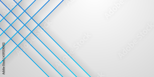 Luxury blue white abstract background with blue lines