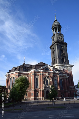 Church in Hamburg  Germany
