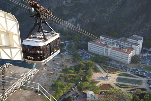 Sugarloaf Mountain is a peak situated in Rio de Janeiro, Brazil
