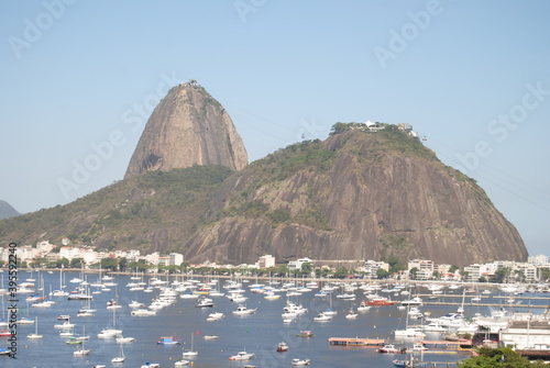 Sugarloaf Mountain is a peak situated in Rio de Janeiro, Brazil.
