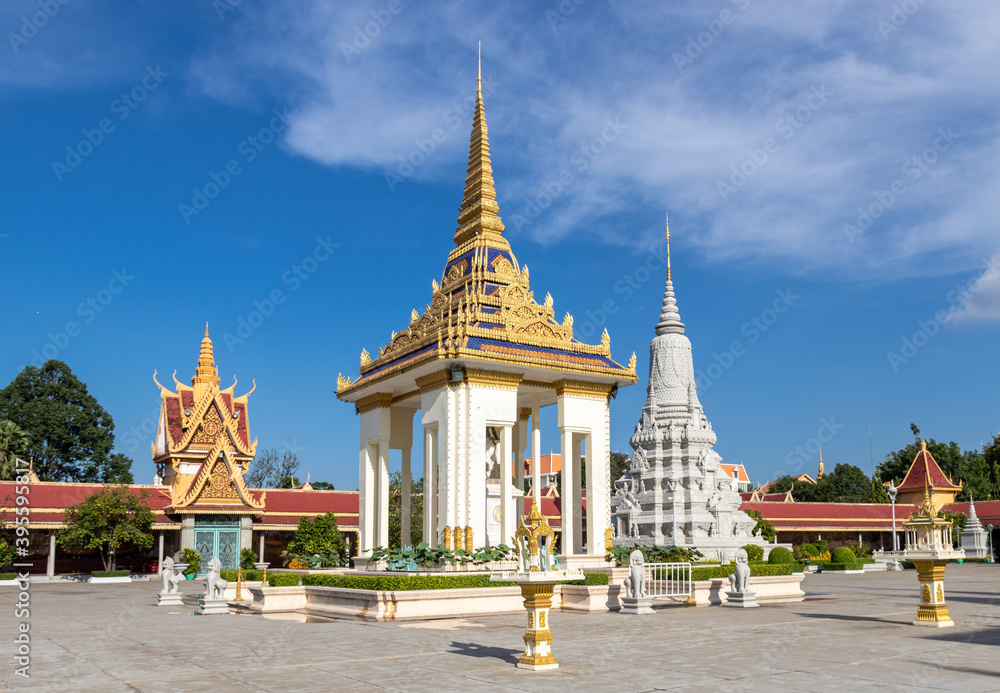 Fototapeta premium Palais royal à Phnom Penh, Cambodge