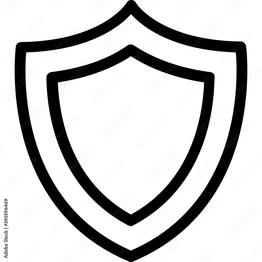 Shield Vector Line Icon
Shield Vector Line Icon
