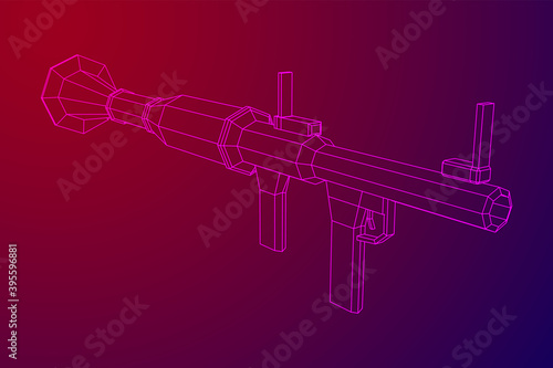 Anti-tank rocket propelled grenade launcher - RPG 7