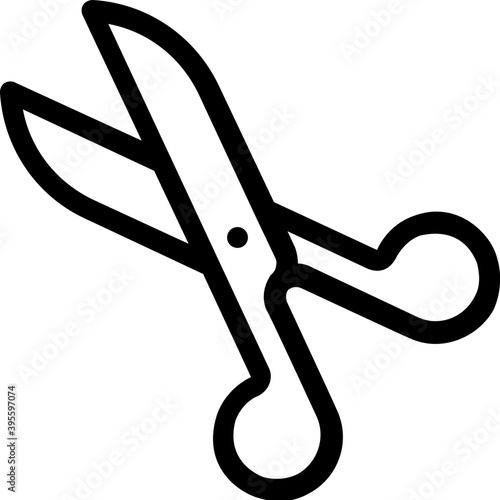 
Scissor Vector Line Icon

