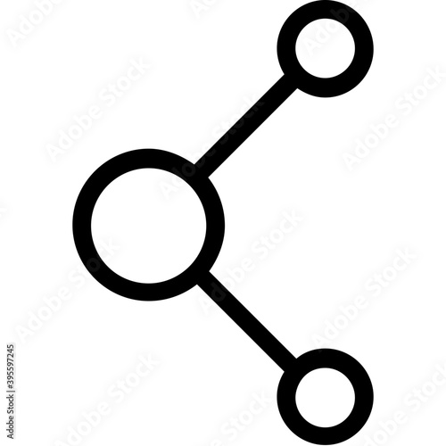 
Atom Vector Line Icon
