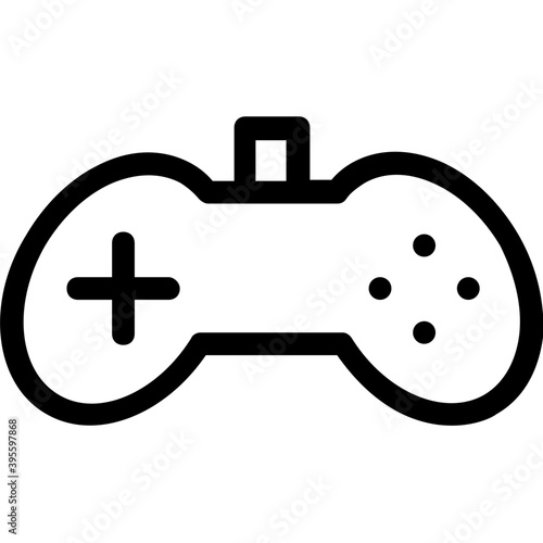 
Gamepad Vector Line Icon

