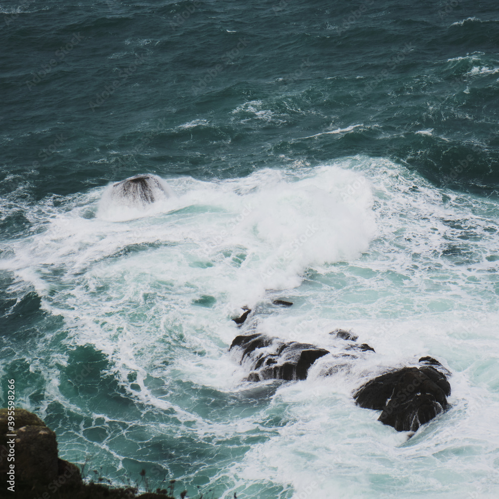 Naklejka premium Waves