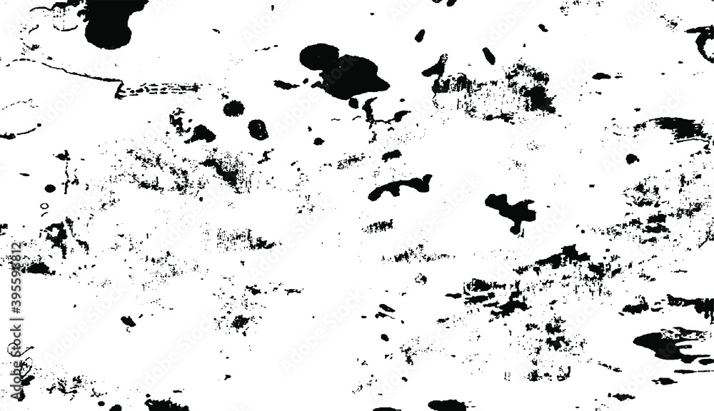 Rough black and white texture vector. Distressed overlay texture. Grunge background. Abstract textured effect. Vector Illustration. Black isolated on white background. EPS10 Rough black and white texture vector. Distressed overlay texture. Grunge background. Abstract textured effect. Vector Illustration. Black isolated on white background. EPS10