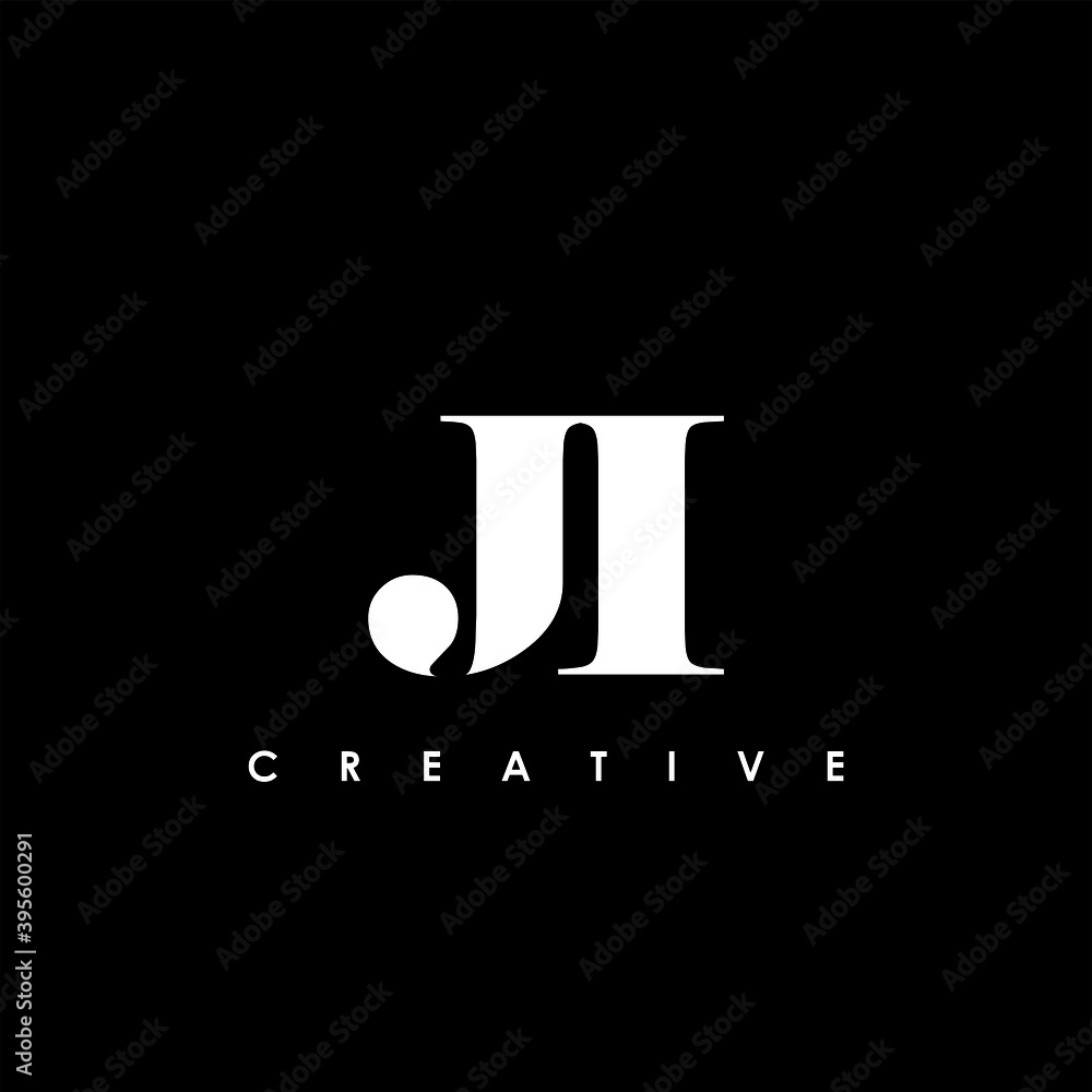 JI Letter Initial Logo Design Template Vector Illustration JI Letter Initial Logo Design Template Vector Illustration