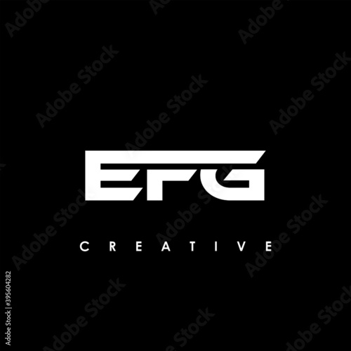 EFG Letter Initial Logo Design Template Vector Illustration