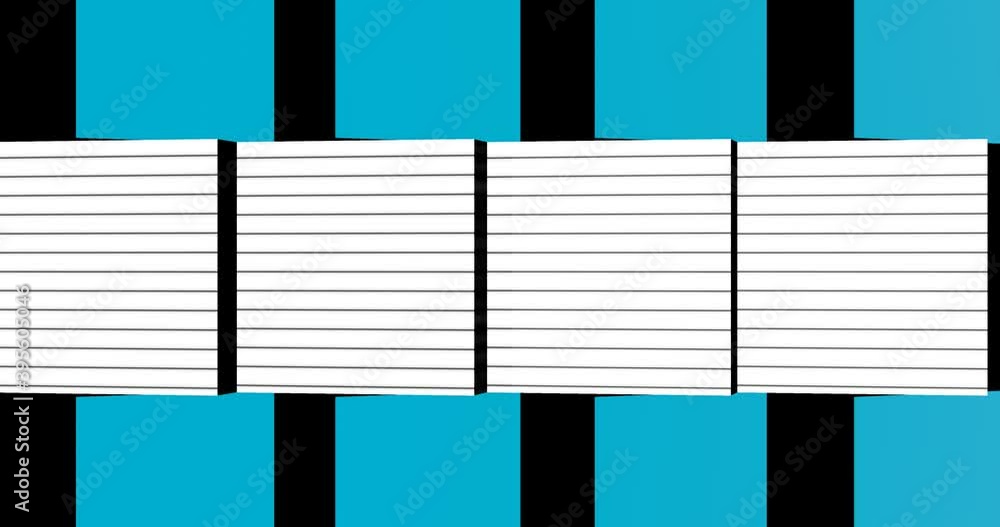 3d render with simple geometric background with stripes and cubes in blue 3d render with simple geometric background with stripes and cubes in blue