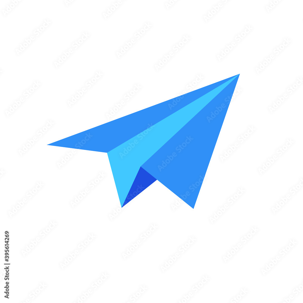 Message send icon vector graphic Message send icon vector graphic
