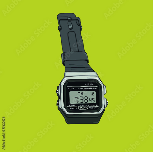 watch drawing