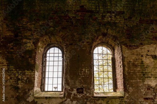 window in the church