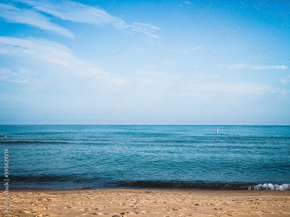 beach and blue sky beach and blue sky