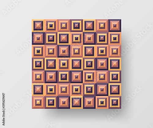 Abstract geometric vector pattern design. Texture illustration background.