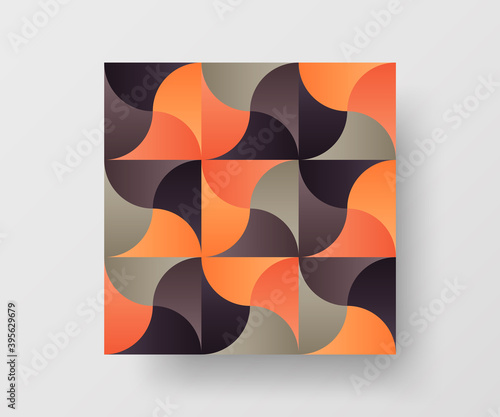 Abstract geometric vector pattern design. Texture illustration background.