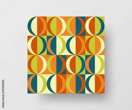 Abstract geometric vector pattern design. Texture illustration background.