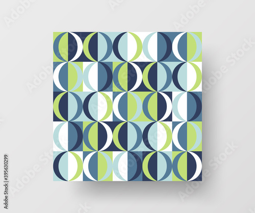 Abstract geometric vector pattern design. Texture illustration background.