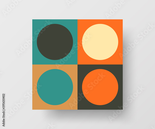 Abstract geometric vector pattern design. Texture illustration background.
