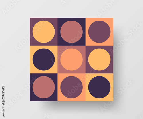 Abstract geometric vector pattern design. Texture illustration background.