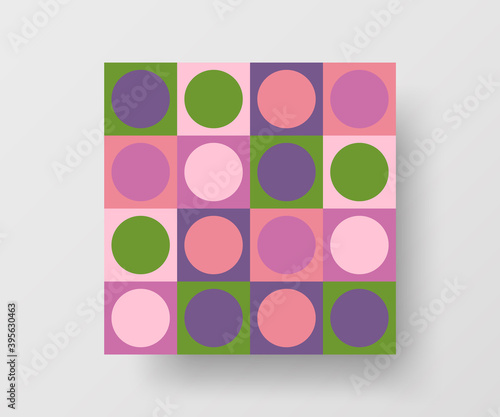 Abstract geometric vector pattern design. Texture illustration background.