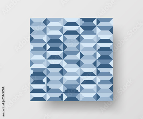 Abstract geometric vector pattern design. Texture illustration background.