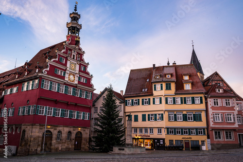 Christmas Market in south Germany with corona pandemic