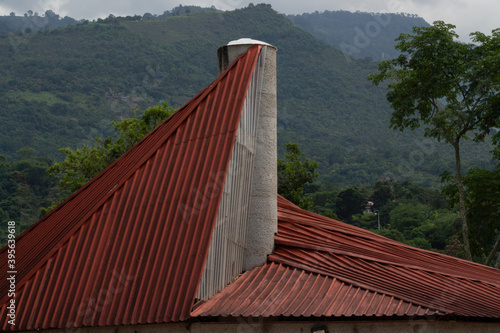 roof of the house