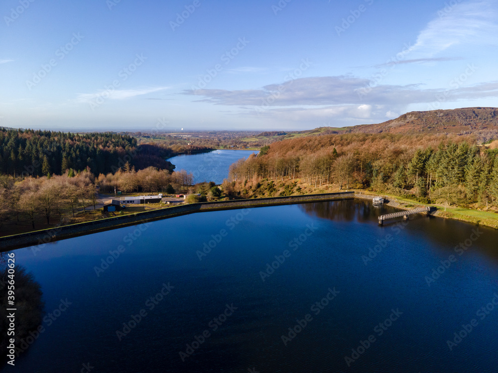 Trentabank Reservoir is located within Macclesfield Forest, partly in the Peak District National Park in England, and is home to rich unimproved uplands and grasslands. The reservoir is surrounded mai