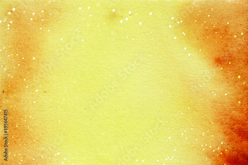 Abstract hand painted watercolor background. Decorative texture. Hand drawn picture on paper.