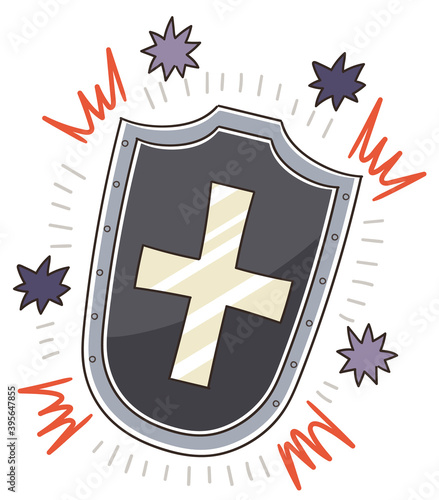 ウイルスを弾き飛ばす盾