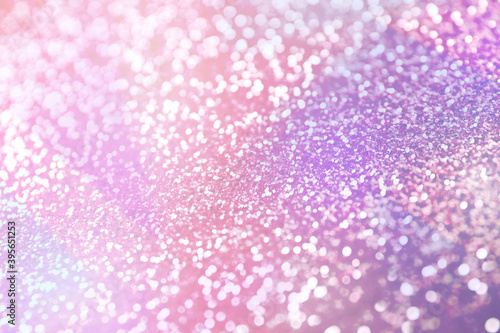 Beautiful sparkling background toned in unicorn colors