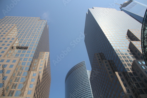 New York s skyscrapers.